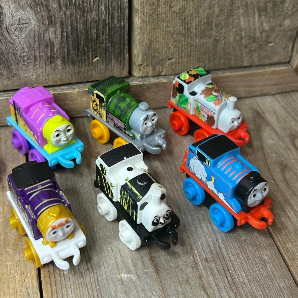 Thomas & Friends Minis 18 Train Engine Lot DC Comics Millie Skarloey Light Up